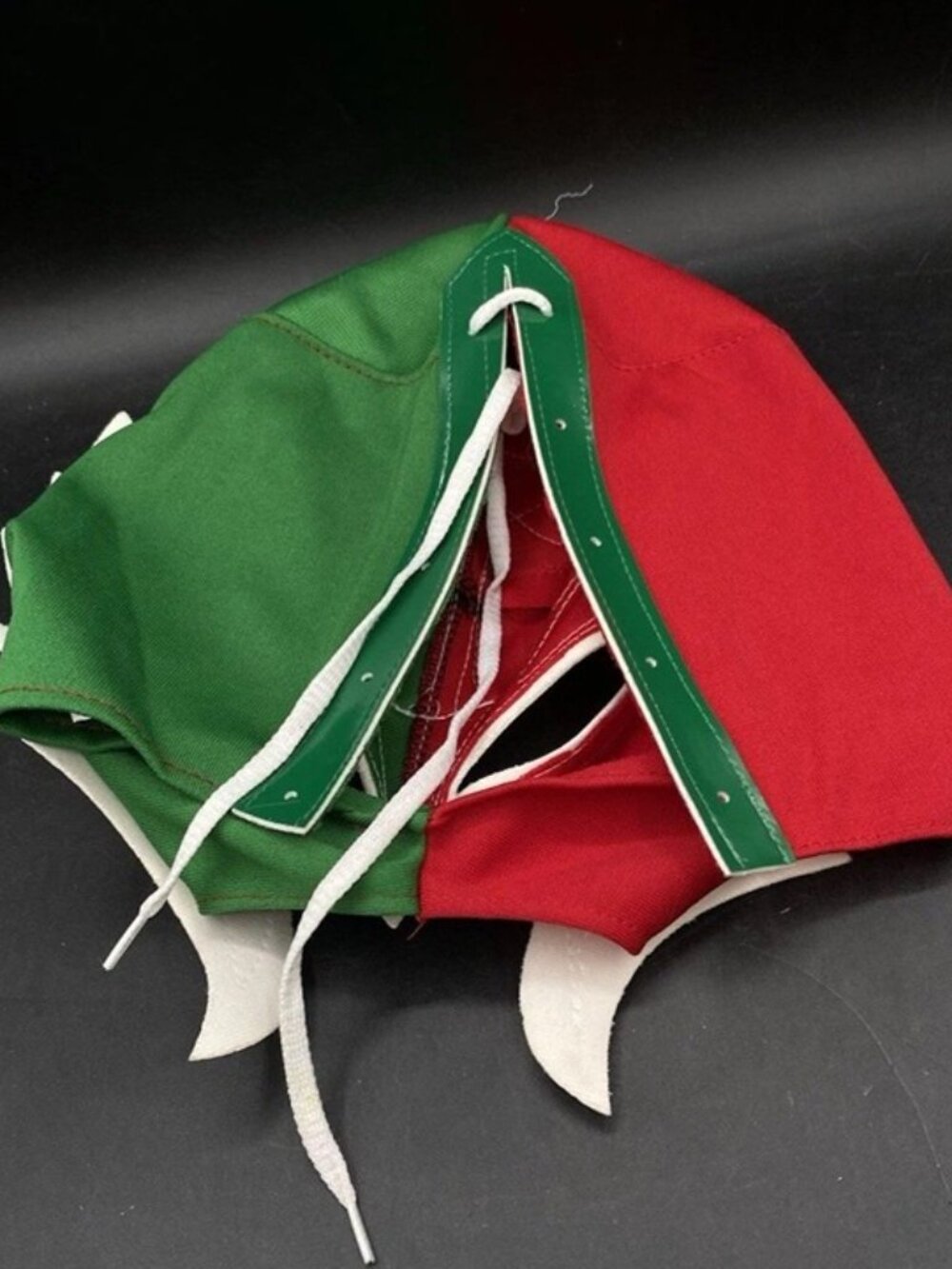 Mexican Lucha Libre Wrestling Mask Red Green White Rey Mysterio #1 - Picture 4 of 11